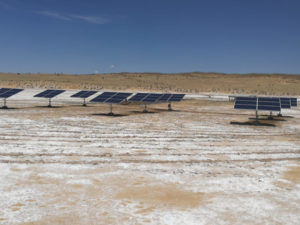 Agri Solar | Commercial Energy | Solar Panel to supply water to the salt pans